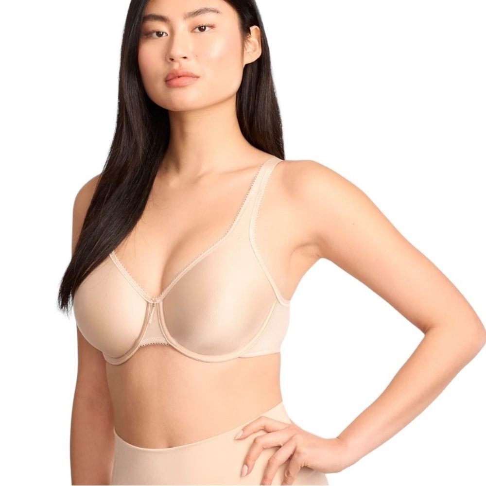 Wacoal Basic Beauty Spacer Underwire Everyday Wear Sand Nude Bra Women’s 32DD - Picture 1 of 12